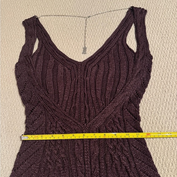Handmade backless silk crochet dress - Picture 12 of 12